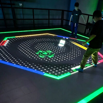 Qualität Hochempfindliche Aurora Motion mit 6m*6m/7m*7m Größe und Multiplayer-Spielmodi für Einkaufszentren und Themenparks Fabrik