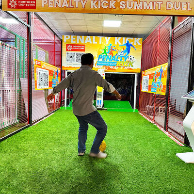 Qualität High-Precision Camera Tracking AR Fußball Simulator mit immersivem HD Feedback für 1-4 Spieler usine
