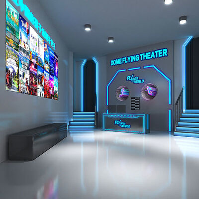 Qualität Immersives Kuppeltheater mit 360-Grad-Kinoerlebnis und über 5 interaktiven Spielen für über 10 Passagiere Fabrik